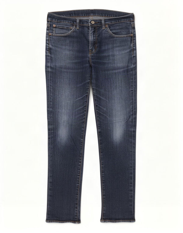 Levi's Mens 511 Slim Jeans W34 L32 Blue Cotton