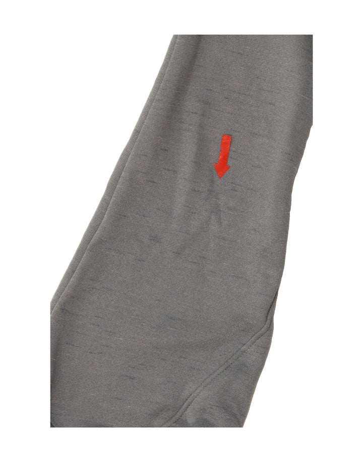 UNDER ARMOUR Womens Cold Gear Oversized Hoodie Jumper UK 10 Small Grey Vintage Under Armour and Second-Hand Under Armour from Messina Hembry 