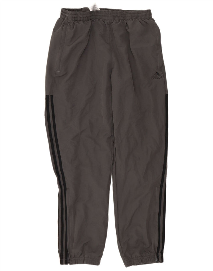 Pantaloni da tuta da uomo Adidas Joggers grandi in poliestere grigio