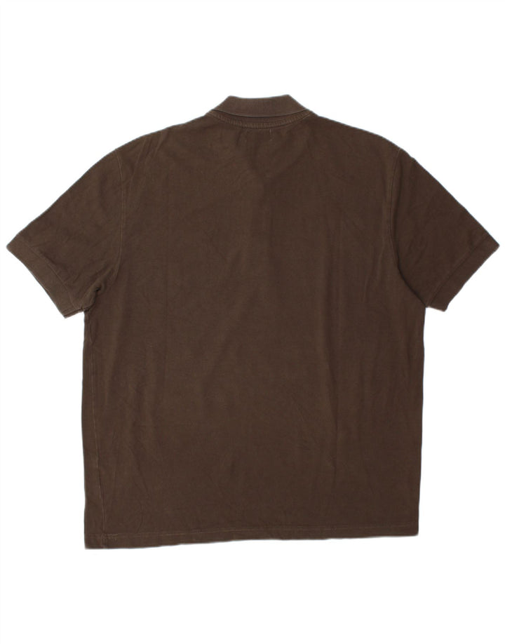Polo Kappa da uomo XL Marrone