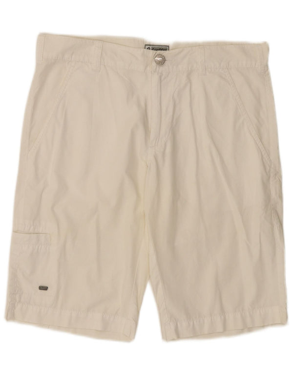 Pantaloncini cargo da uomo Lotto medi W34 bianchi