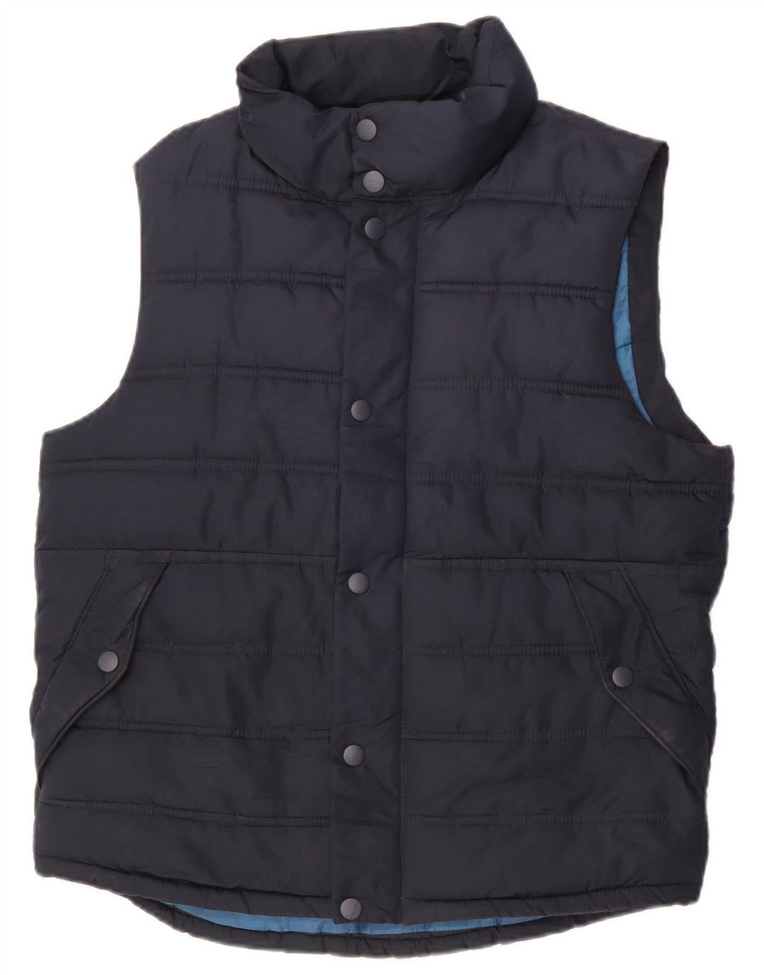 Gilet imbottito da uomo Gap UK 36 piccolo poliestere blu navy