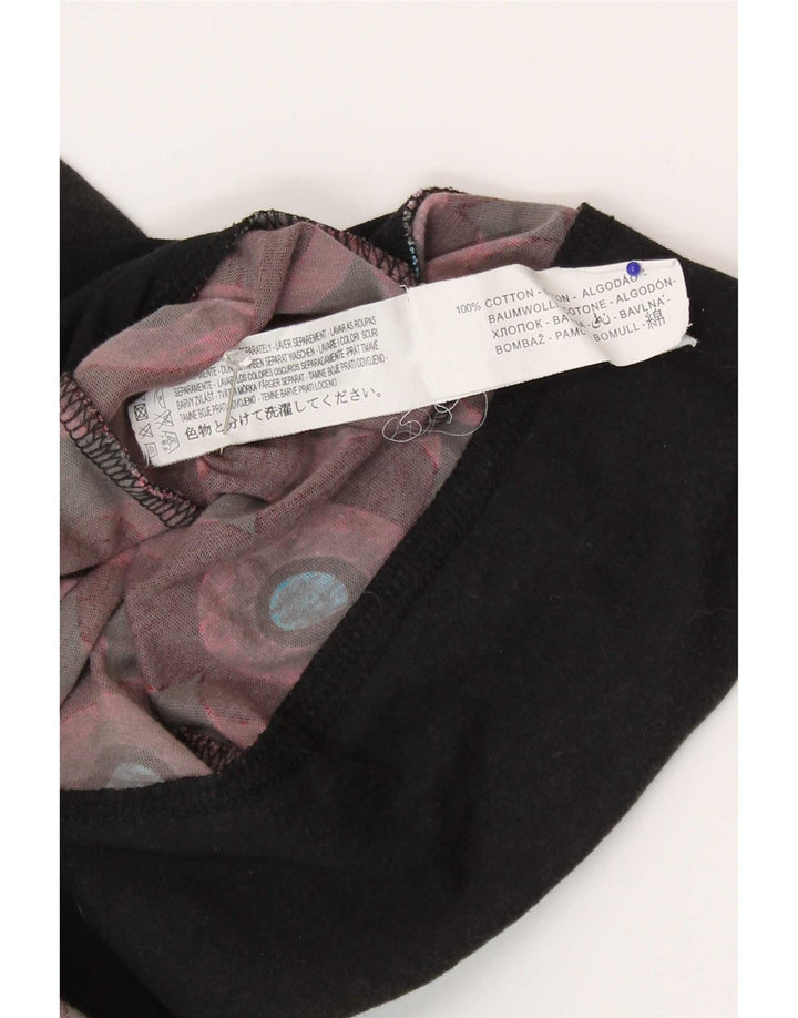 Desigual Gonna a trapezio grafica da donna media W30 cotone geometrico nero