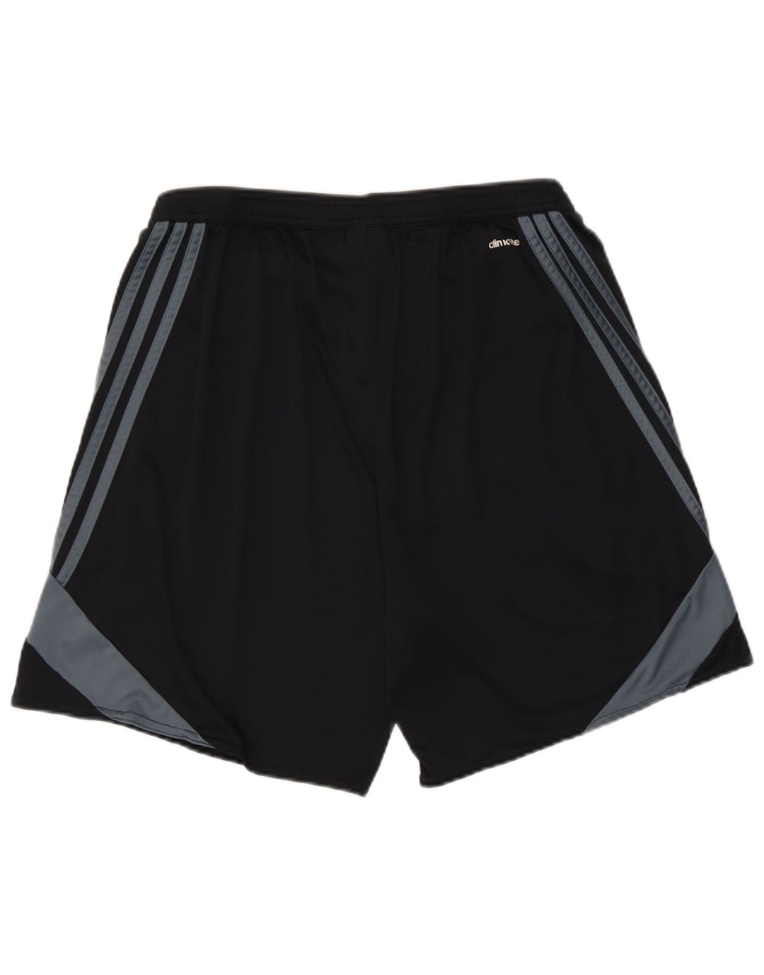 Pantaloncini sportivi Adidas Climalite da uomo, grandi, in poliestere color block nero