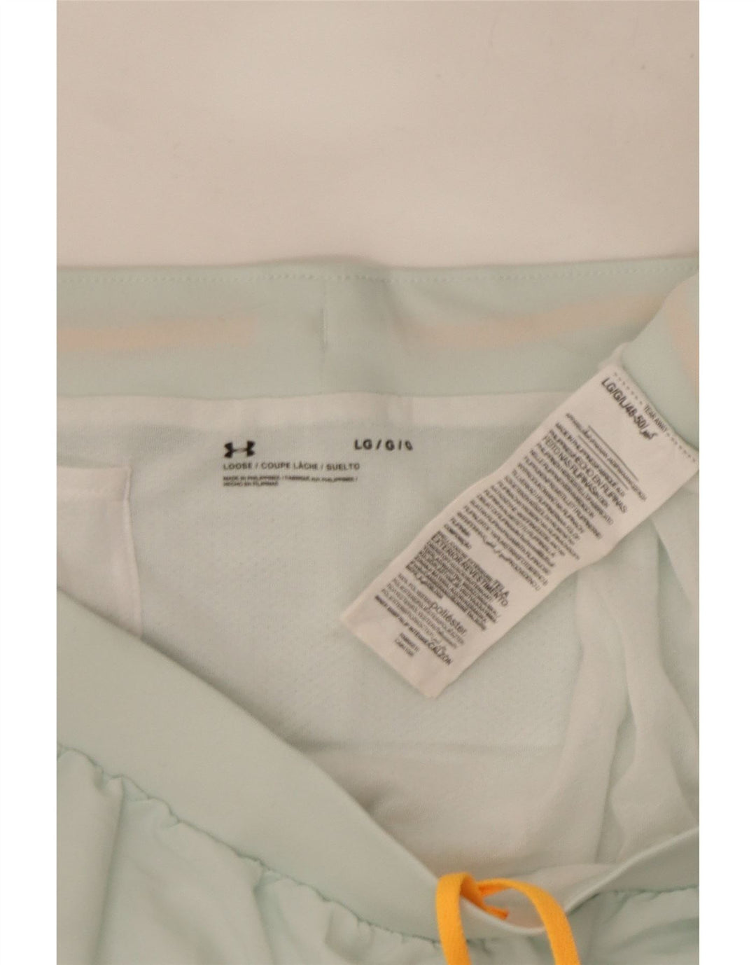 Pantaloncini sportivi da donna UNDER ARMOUR UK 14 Large Blu Poliestere