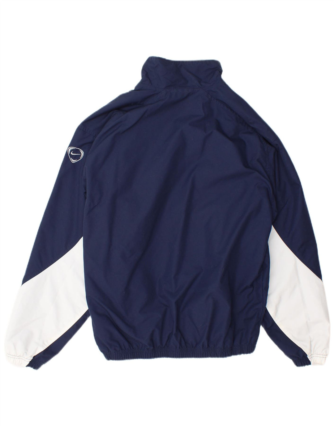 Giubbotto bomber da uomo Nike UK 35/37 piccolo nylon color block blu navy