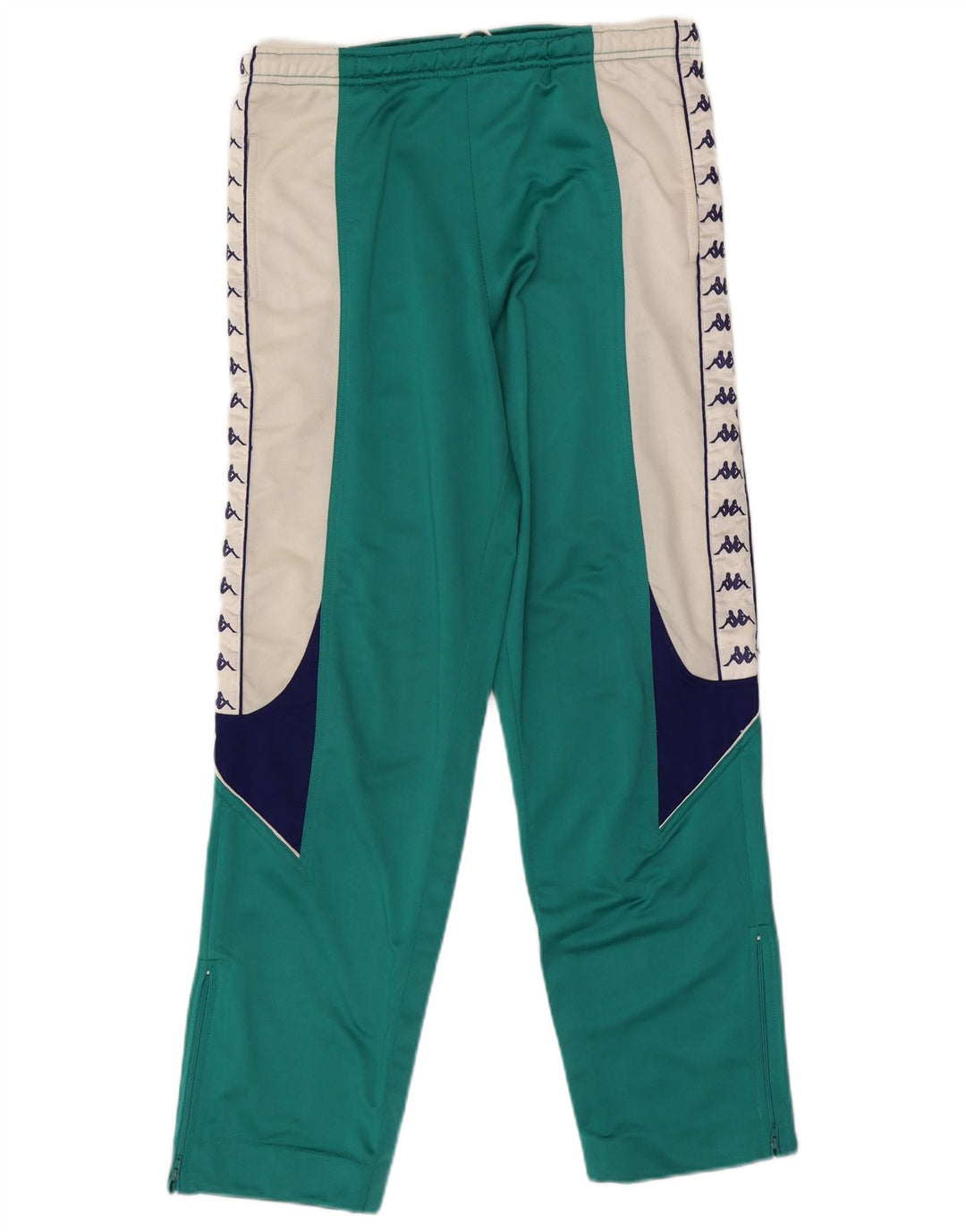 Pantaloni da tuta con grafica da uomo Kappa Large Green Colourblock