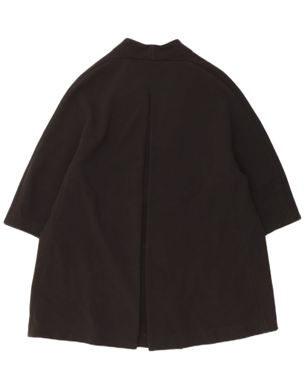 Cappotto oversize aperto da donna Marks & Spencer UK 18 XL Nero