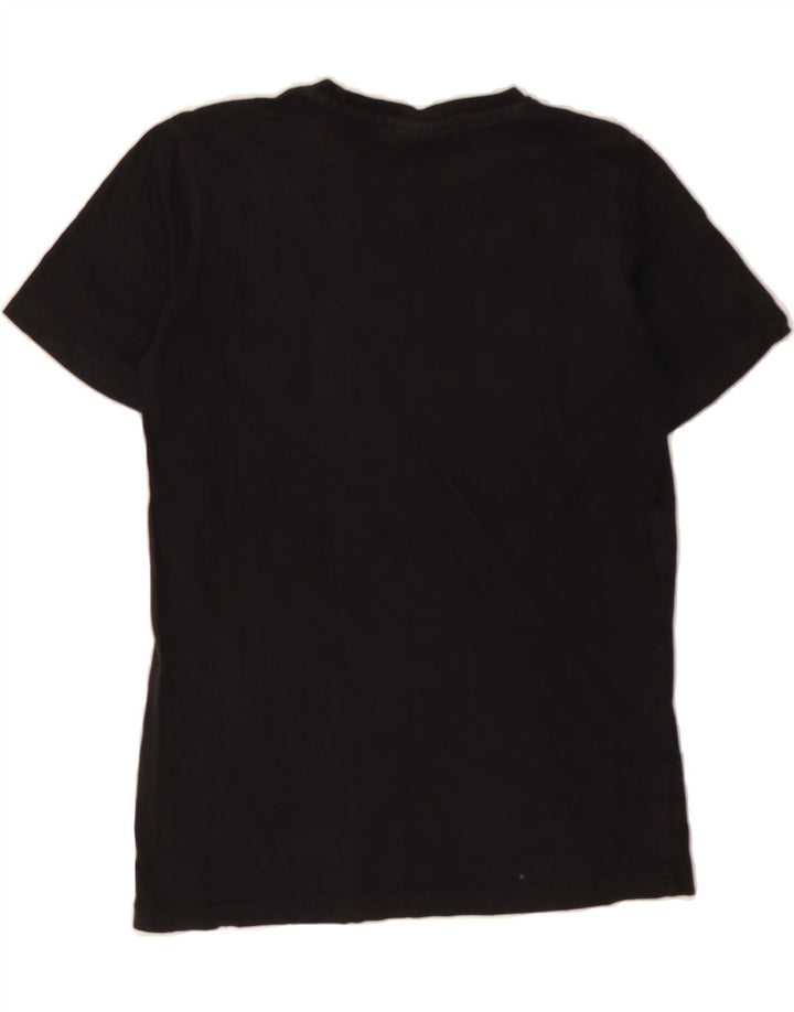 FILA Boys Graphic T-Shirt Top 11-12 Years Black Vintage Fila and Second-Hand Fila from Messina Hembry 