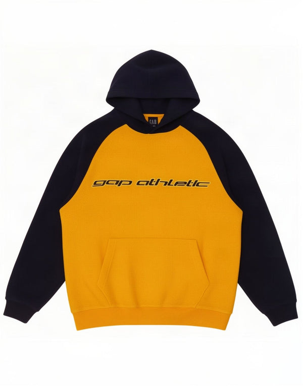 Maglione in pile con cappuccio grafico Gap Boys 14-15 anni 2XL Colore giallo
