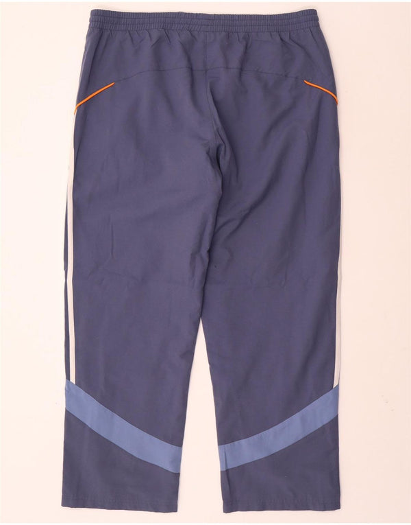 Pantaloni da tuta da uomo ADIDAS UK 40/42 Poliestere blu medio