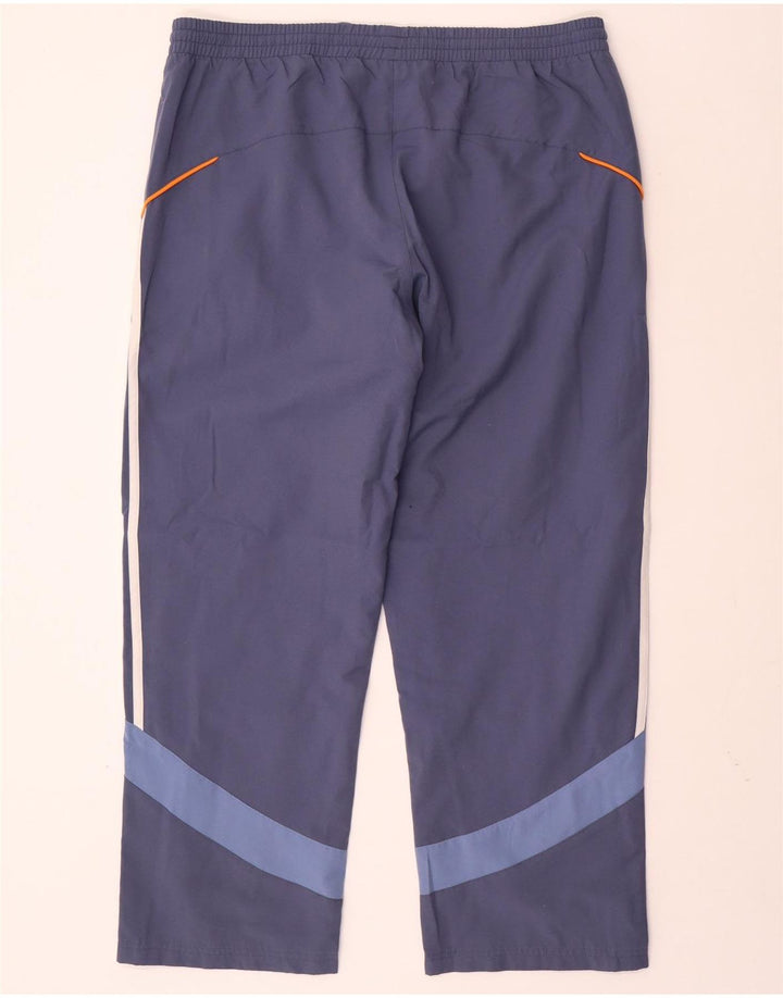 Pantaloni da tuta da uomo ADIDAS UK 40/42 Poliestere blu medio