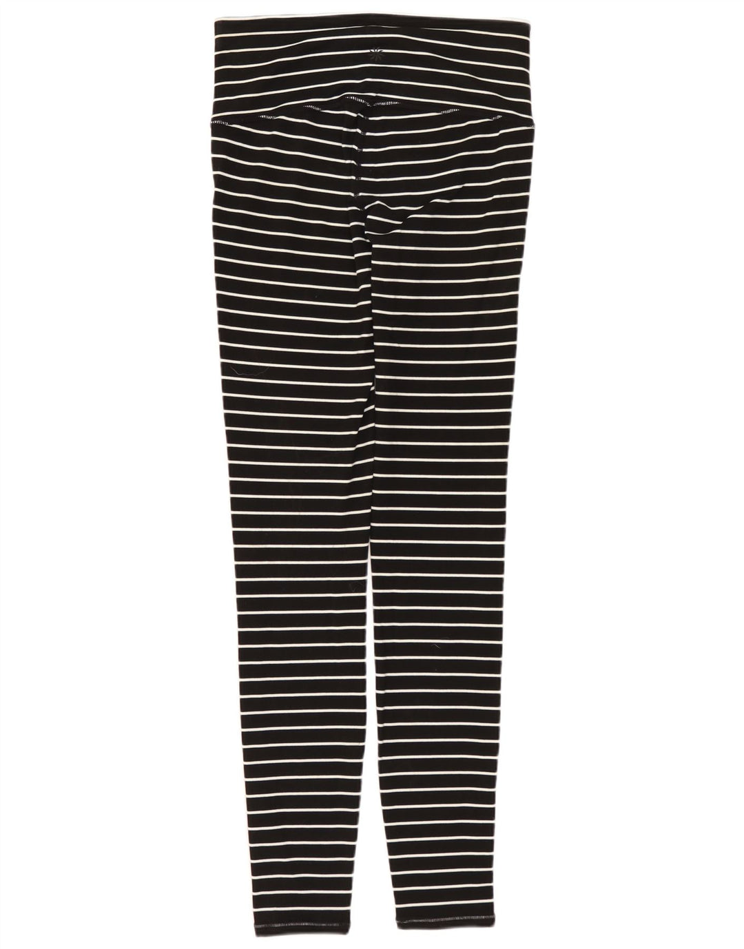 Leggings da donna ATHLETA UK 6 XS Nylon a righe nere