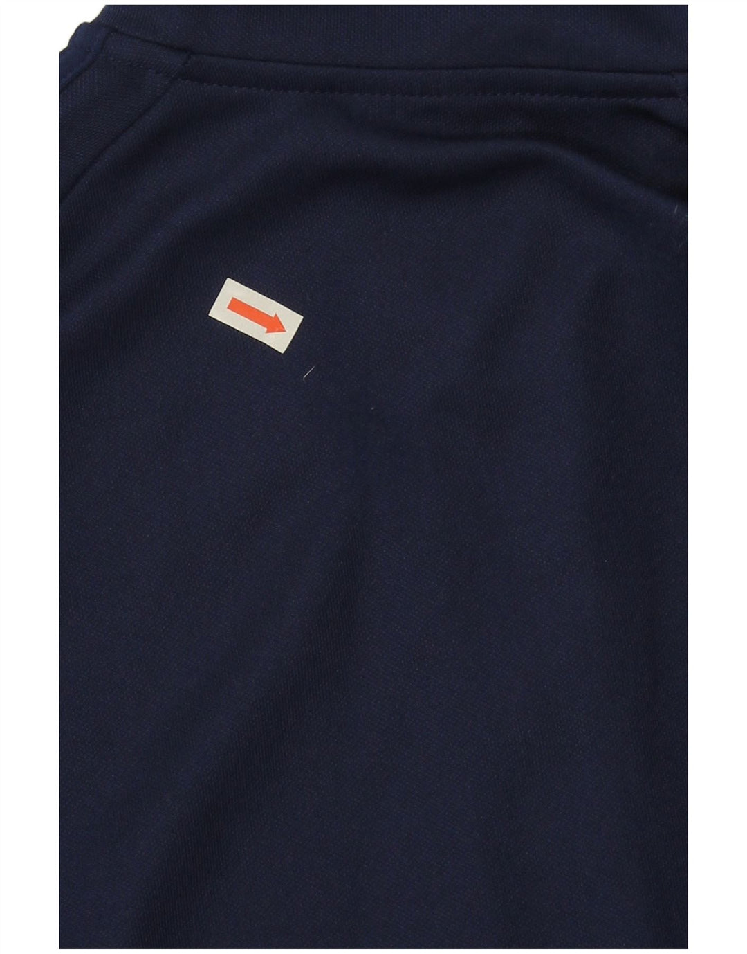 Adidas Uomo Climalite Zip Neck Pullover Tuta Top Small Blu Navy