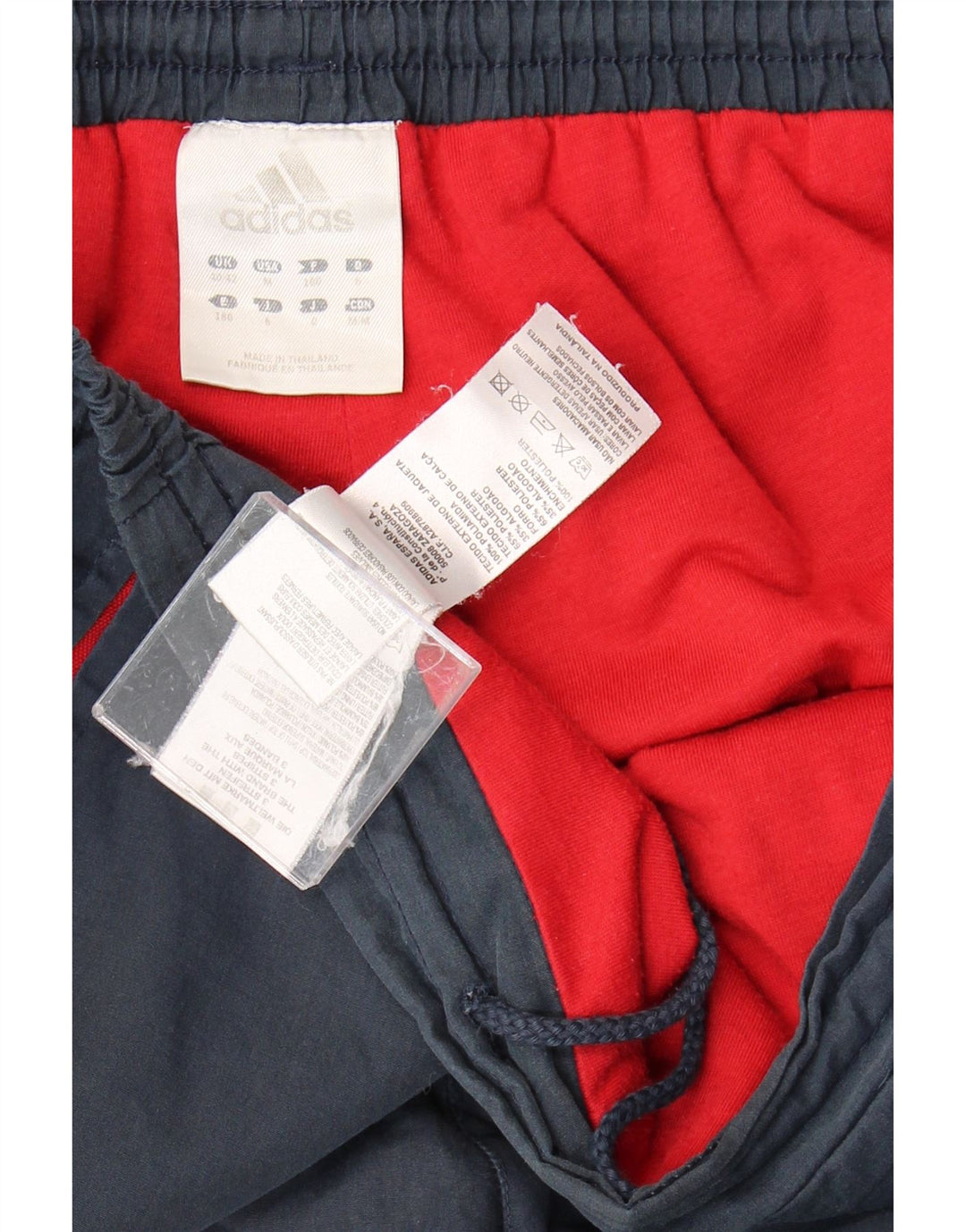 ADIDAS Mens Tracksuit Trousers UK 40/42 Medium Grey Polyamide