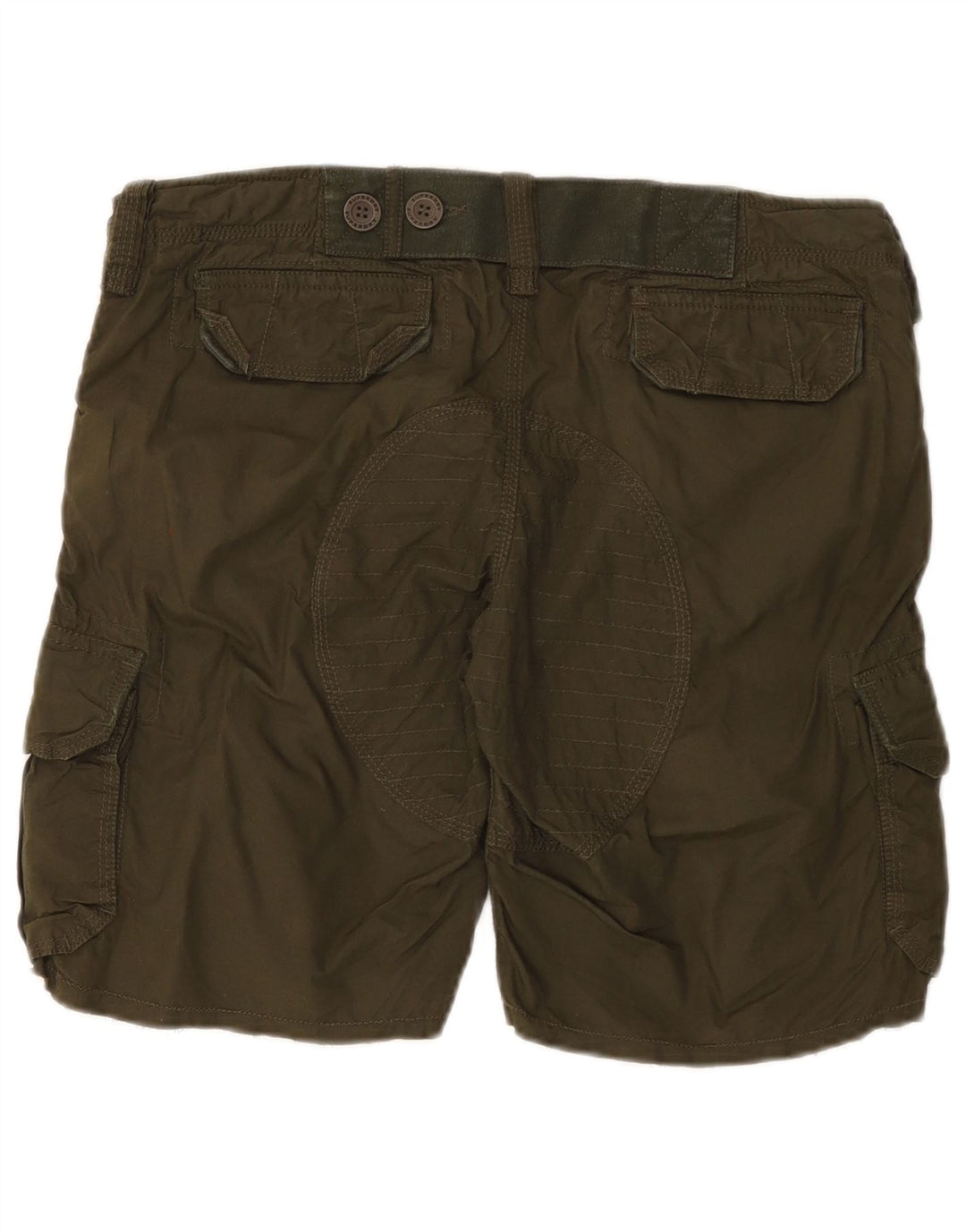Pantaloncini cargo da uomo Superdry medi W30 in cotone kaki