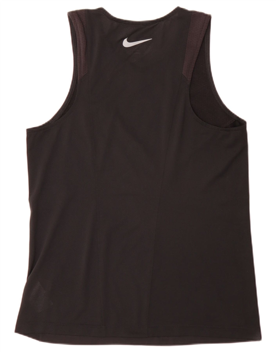 Canotta grafica da uomo Nike Top medio nero in poliestere sportivo