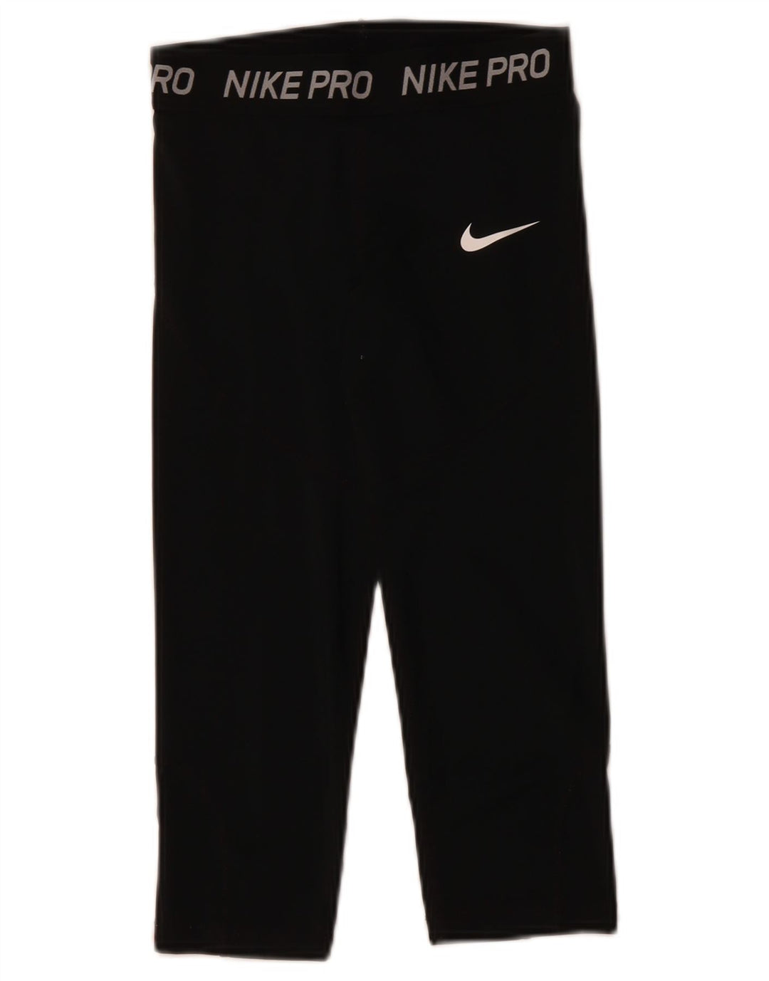 Leggings grafici NIKE Capri per ragazze 10-11 anni medio nero