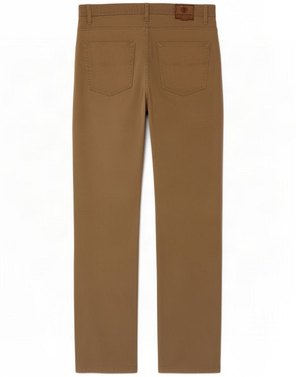 Pantaloni casual dritti Marks & Spencer da donna blu Harbour W32 L33 Beige