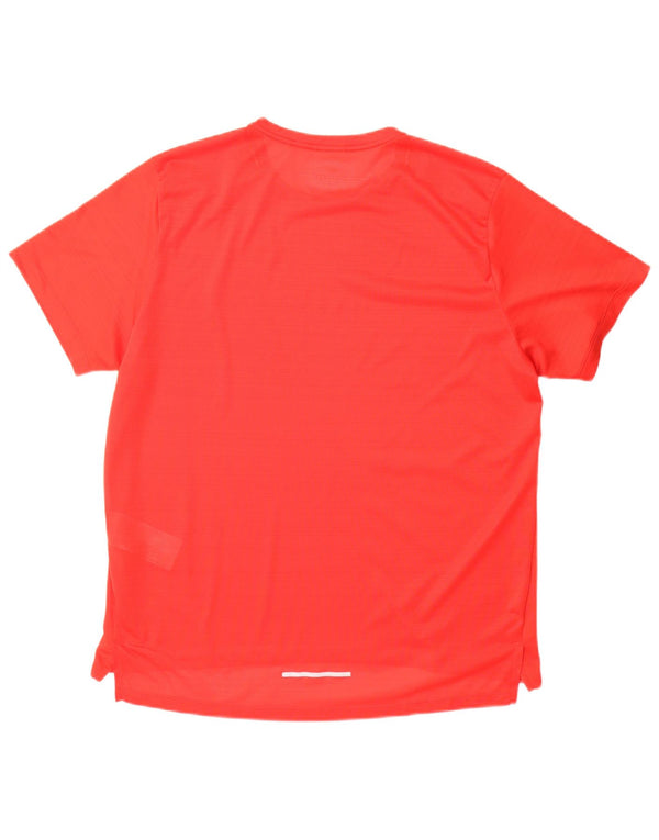 T-shirt Nike Dri Fit da uomo, grande, in poliestere rosso