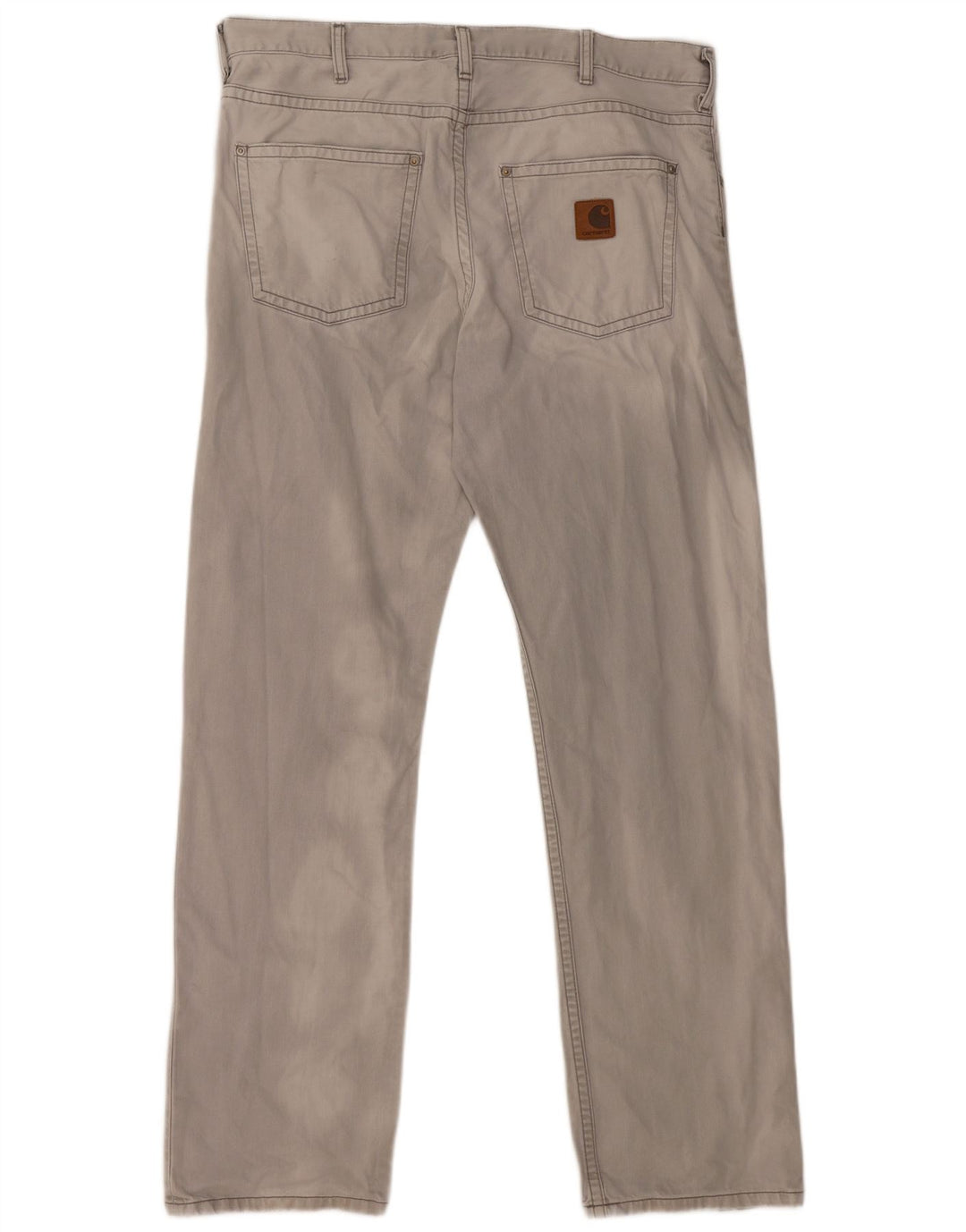 Jeans slim da uomo CARHARTT W36 L34 cotone grigio