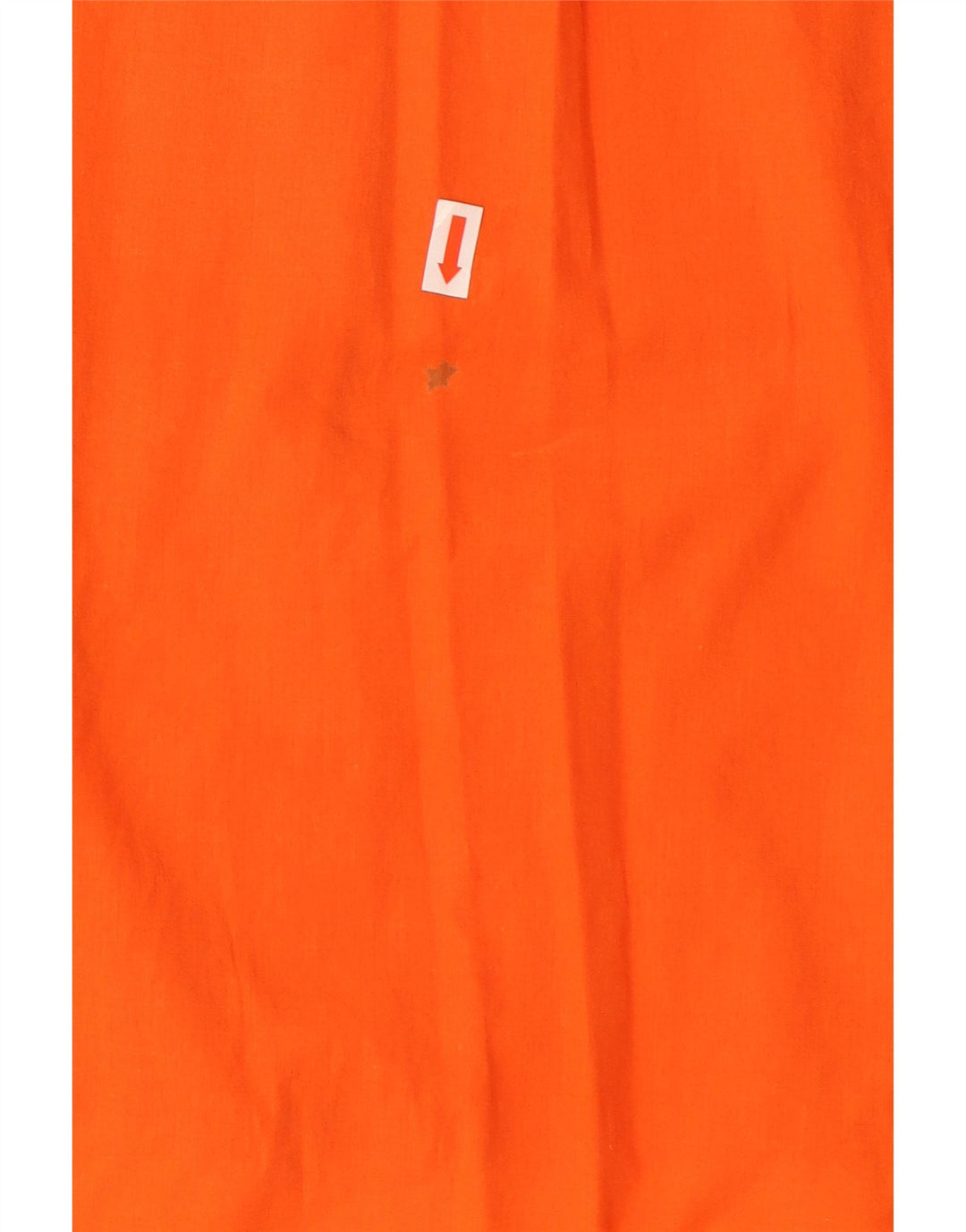 DIESEL Camicia a maniche corte da uomo in cotone arancione medio
