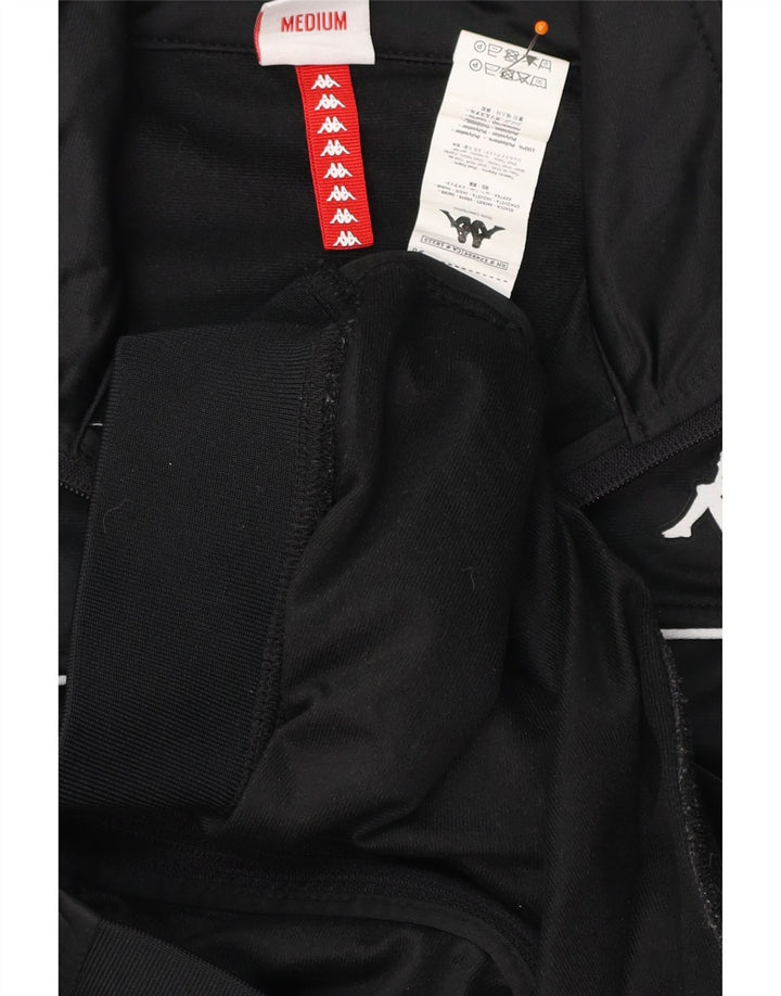Giacca da tuta grafica da donna KAPPA UK 14 Medium Black Colourblock