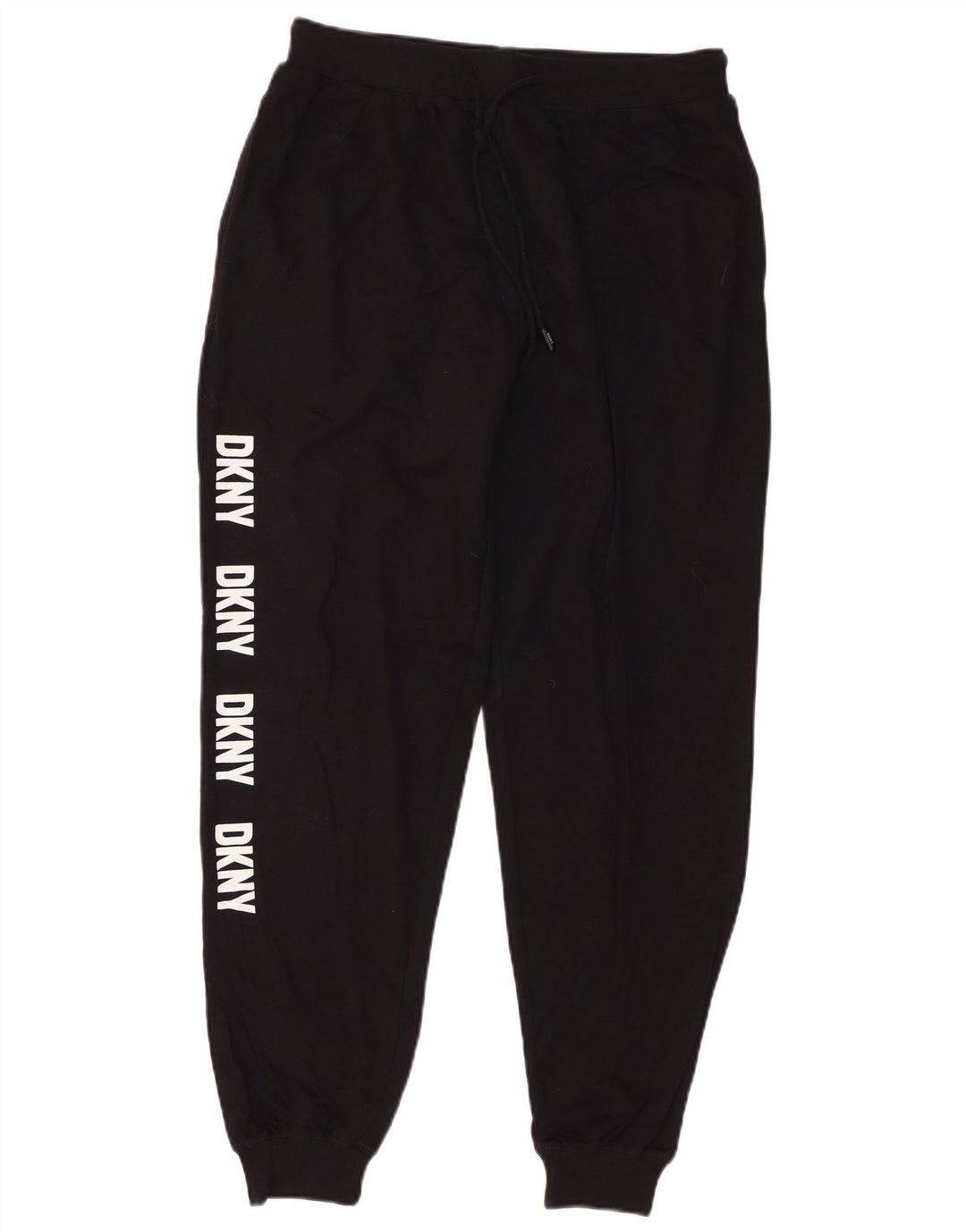 Pantaloni da tuta con grafica Dkny da uomo Joggers in cotone nero medio