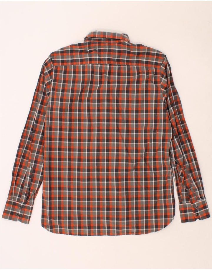 TOMMY HILFIGER Mens Custom Fit Shirt Medium Multicoloured Check Cotton Vintage Tommy Hilfiger and Second-Hand Tommy Hilfiger from Messina Hembry 