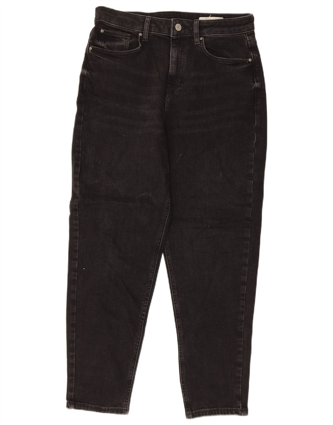 Jeans affusolati mamma Marks & Spencer da donna UK 12 medio W30 L27 neri