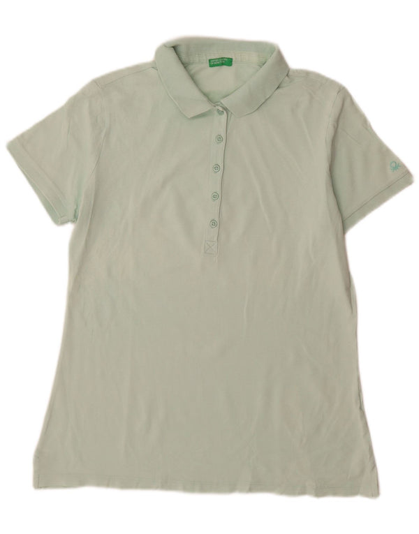 Polo da donna Benetton UK 14 verde medio
