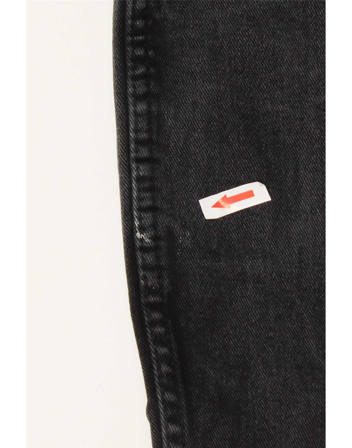 Jeans dritti elasticizzati Texas da donna Wrangler W32 L30 cotone grigio
