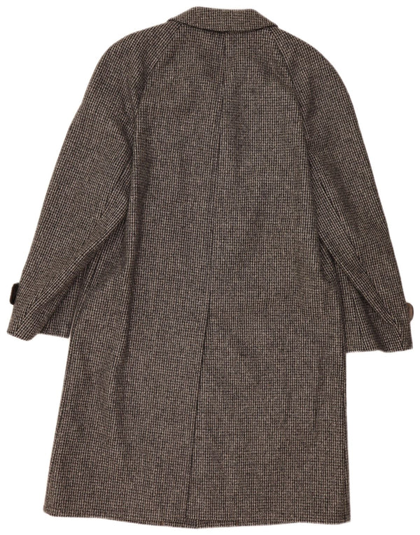 Cappotto da uomo LORD IT 50 Large grigio pied de poule in lana vergine