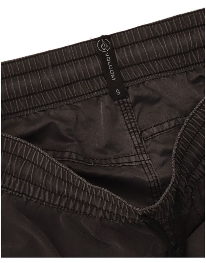 Pantaloncini da bagno da uomo Volcom piccoli grigi