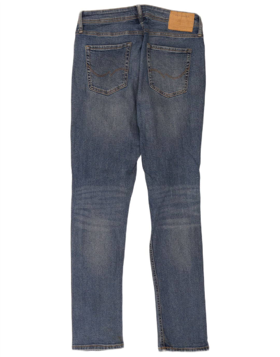 Jack & Jones Uomo GLENN Slim Jeans W31 L34 Cotone Blu