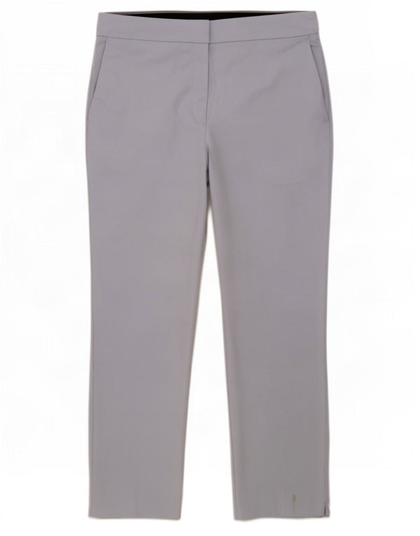 Pantaloni chino slim da donna Zara 2XL W36 L26 cotone color block blu