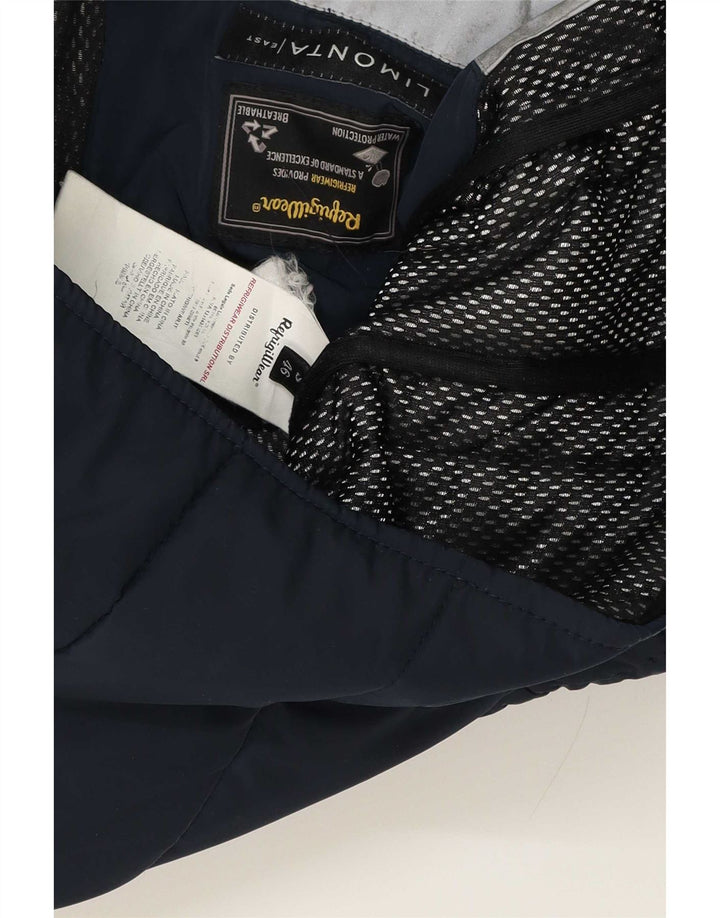 Refrigiwear Giubbotto Imbottito Militare Uomo IT 46 Small Blu Navy Poliestere