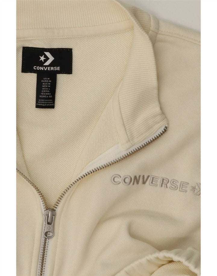 Giacca da ginnastica da donna Converse UK 14 Medium White