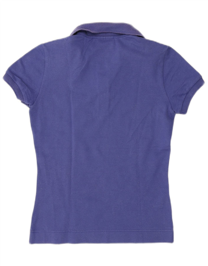 Polo da donna Lacoste taglia 36 piccola in cotone viola