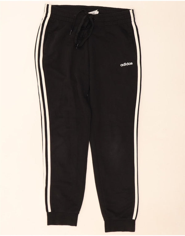 Pantaloni da tuta da donna Adidas Joggers UK 12/14 Medium Black Cotton