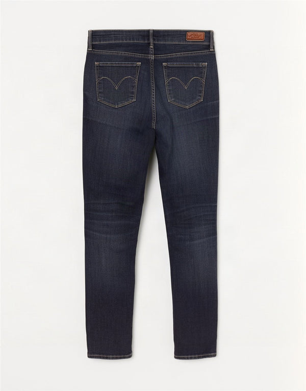 Jeans skinny a vita bassa da donna Levi's W28 L32 cotone blu