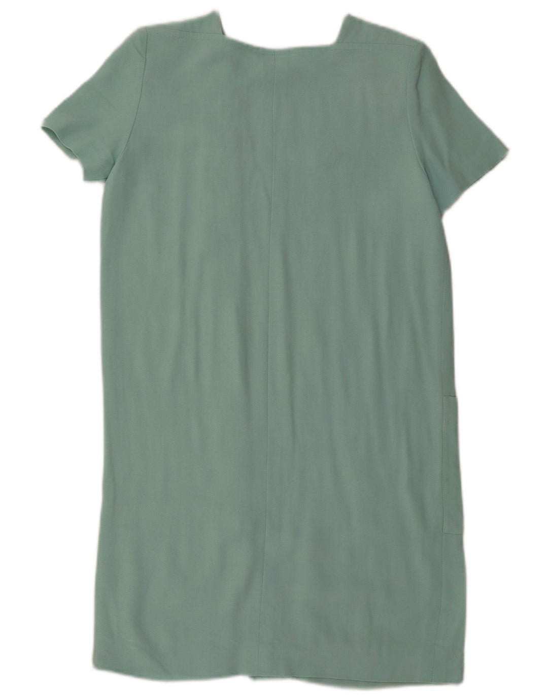YVES SAINT LAURENT Womens Tent Dress EU 40 Medium Green Viscose