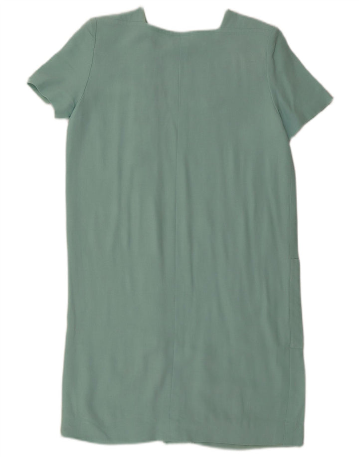 YVES SAINT LAURENT Womens Tent Dress EU 40 Medium Green Viscose