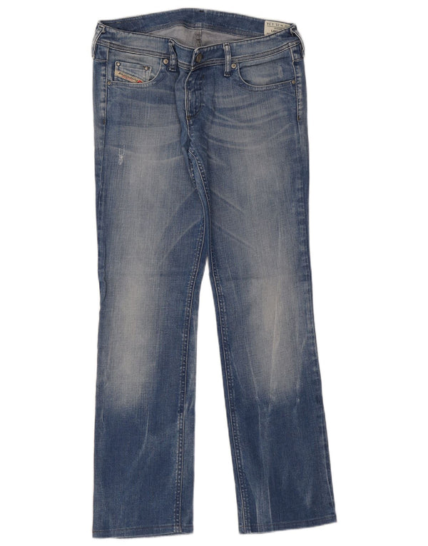 Jeans dritti Lowky da donna Diesel W31 L29 cotone blu