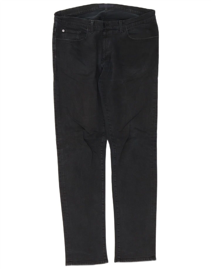 Jeans Slim Uomo Trussardi W36 L34 Cotone Nero