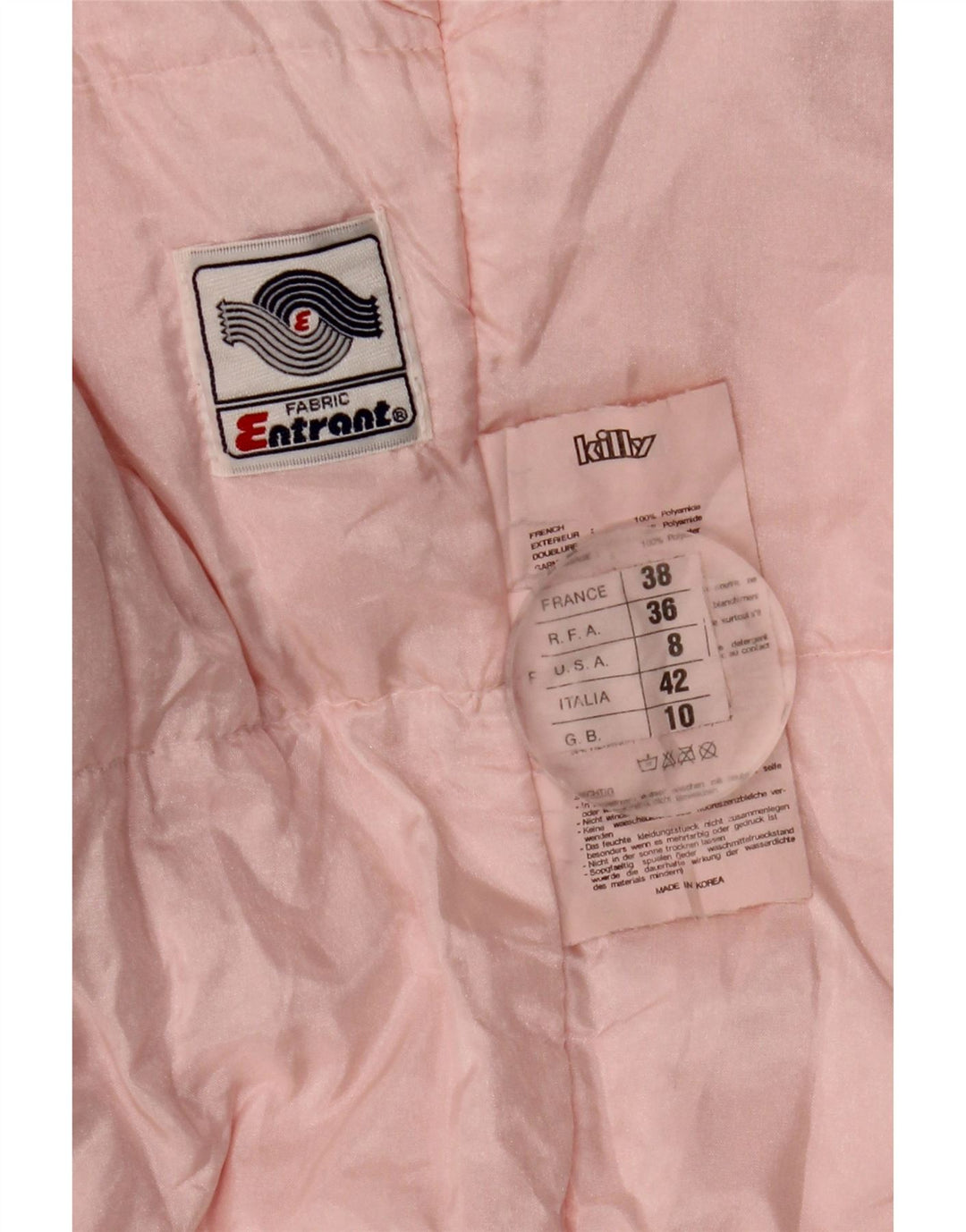Giacca da sci con cappuccio da donna Killy UK 10 Small multicolore Colourblock