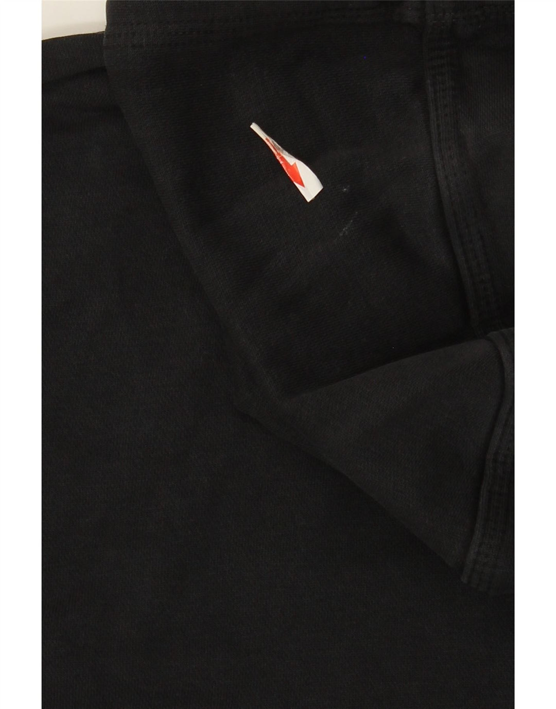 Felpa con cappuccio da uomo Nike, cotone medio nero
