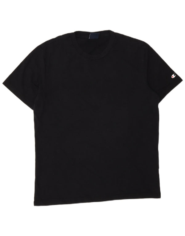T-shirt da uomo Champion Top media nera
