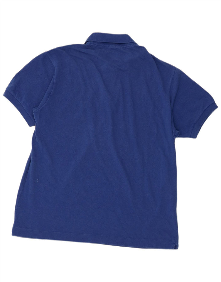 Polo da uomo Lacoste taglia 5 grande in cotone blu