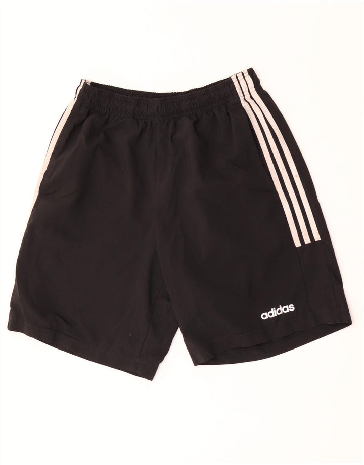 Pantaloncini sportivi da uomo Adidas UK 12 medio nero poliestere